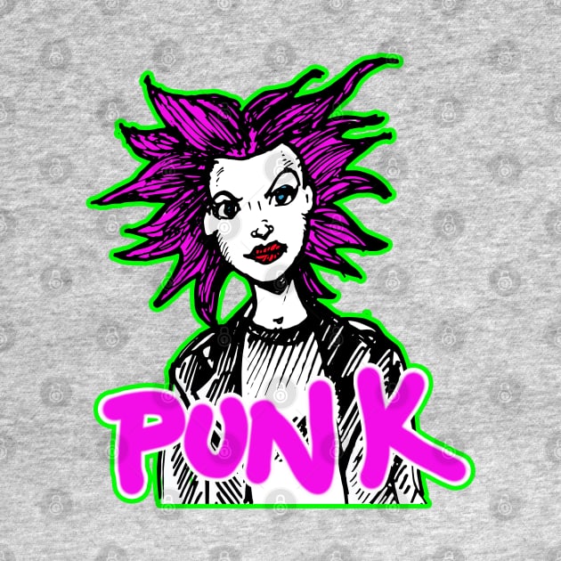 Punk rock Gurl by silentrob668